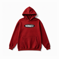 Kobacci Red Oversized Hoodie – Bold Streetwear Essential
